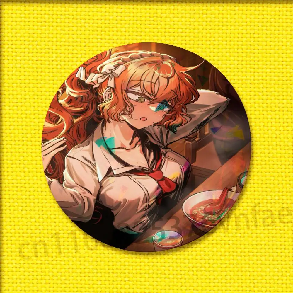 Ishmael L-Limbus C-Company Ryoshu Badge For 44mm 25mm 32mm 75mm 58mm Round Tinplate Pin Brooch Insignia Case Gift