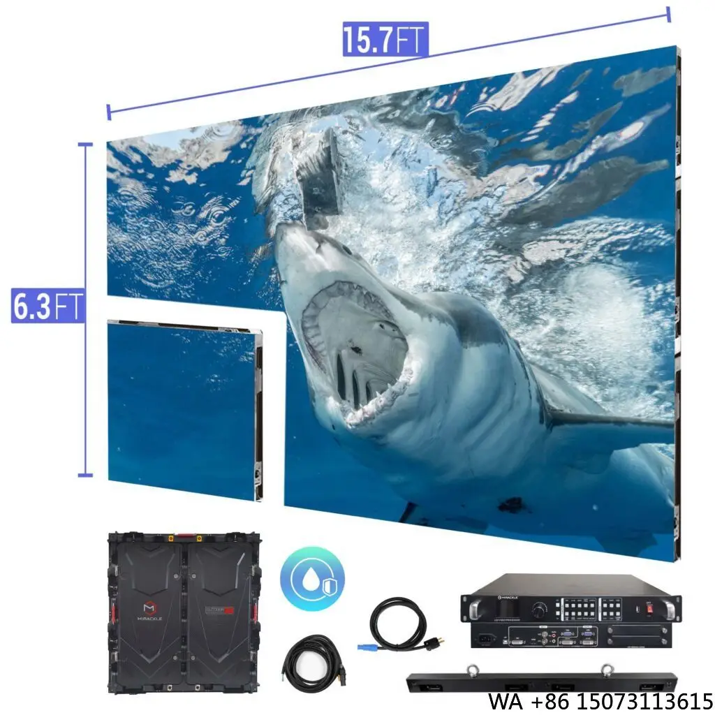 

Уличный светодиодный экран P2/P2.5/P3/P3.076 из литого алюминия для аренды и рекламы