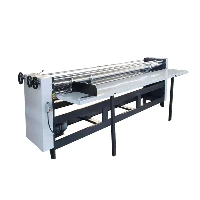 Slitting and indentation machine, corrugated cardboard, paper indentation machine, paper pressing machine