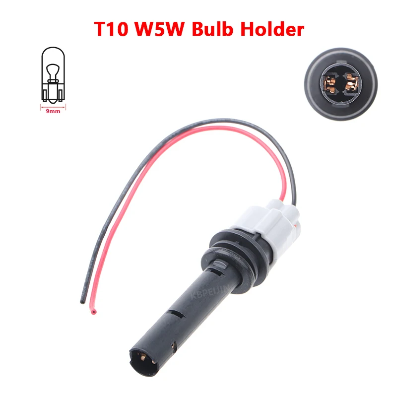 For Nissan Livina Clearance Light Socket T10 Bulb Holder Car Lamp Base Connector Accessories 1PC