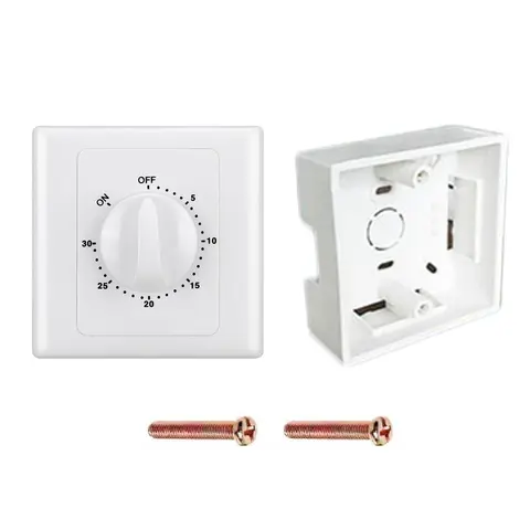 Controller Mechanical Timer Switch AC 220V 30/60/120 Min Intelligent Timer Drop Shipping
