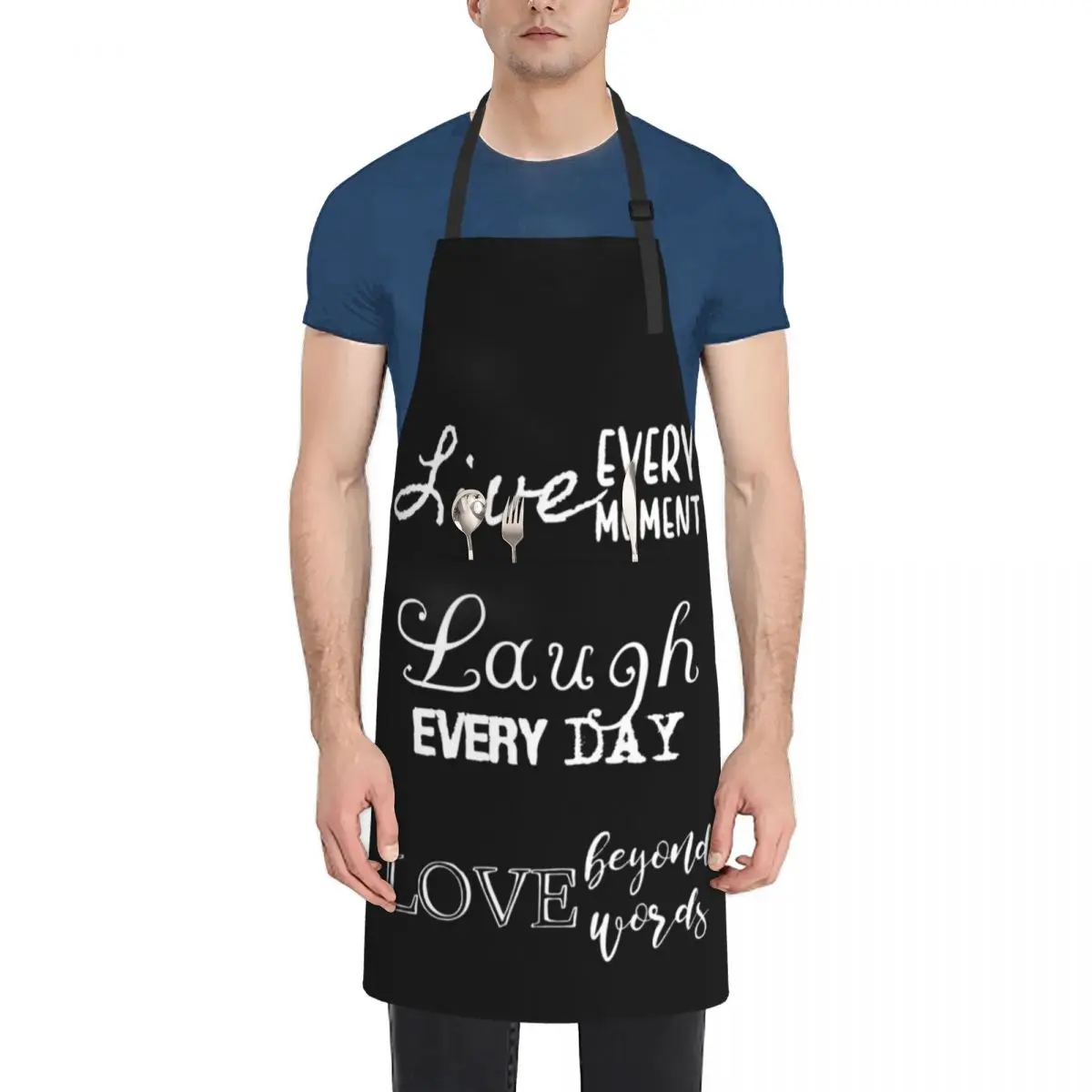 

Live Laugh Love Apron Children'S christmas decoration Apron