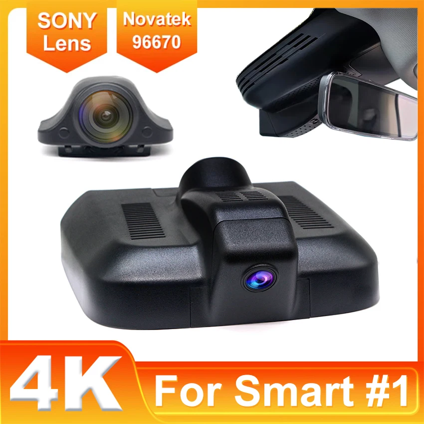 

Dashcam for Smart #1 2022 2023 2024, Dash Cam 4K for Car,Car Camera for Mercedes Benz Smart 1 One