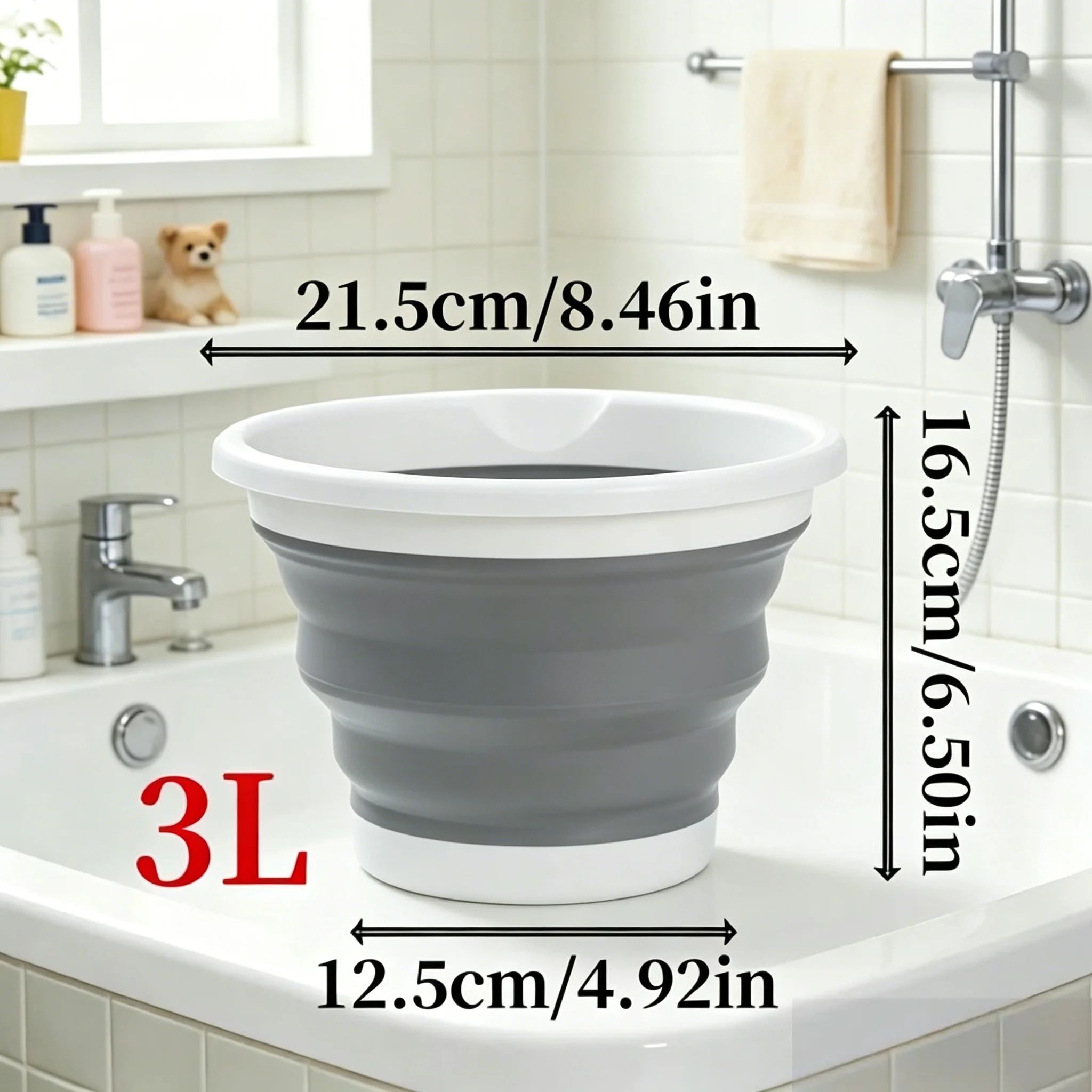 3-Liter Foldable Bucket Image 6