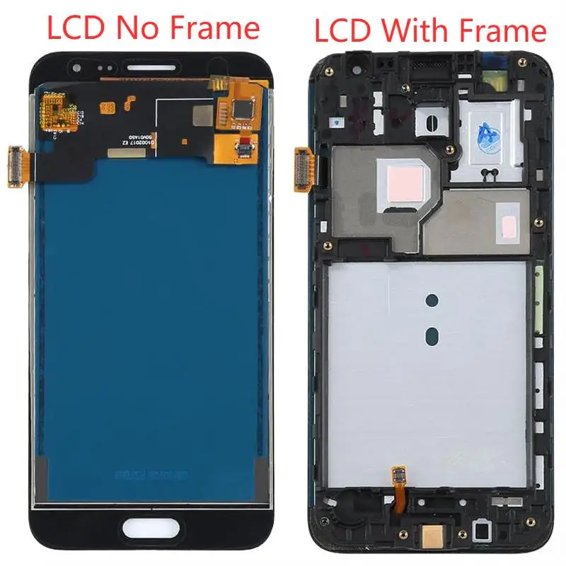 5.0  Super AMOLED LCD For Samsung Galaxy J3 2016 J320 LCD Display SM-J320F J320A J320FN With Frame Replacement Parts