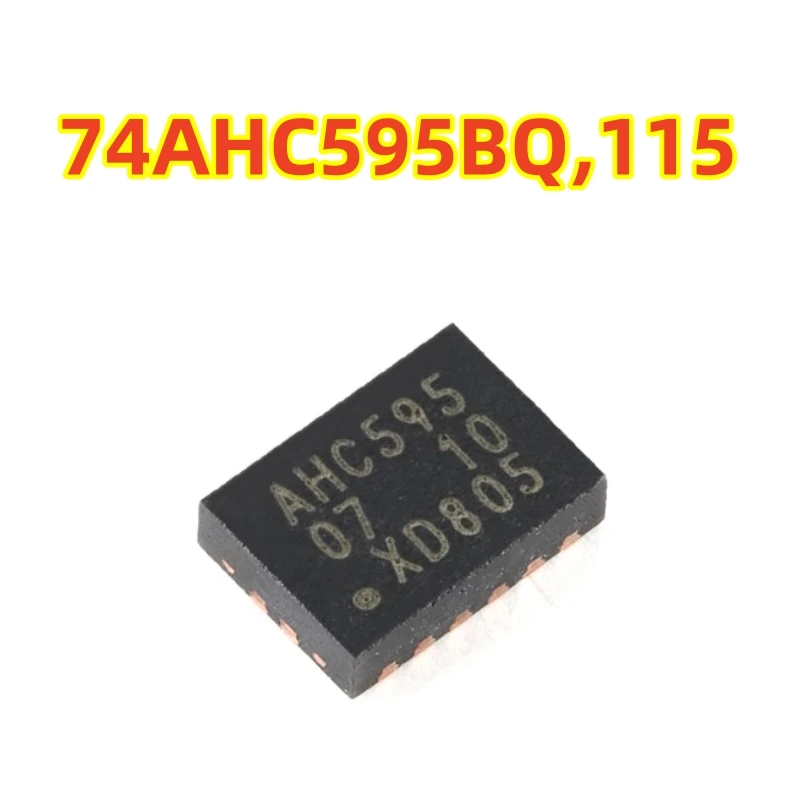 Original 74AHC595BQ, 115 AHC595 DHVQFN-16 8-bit serial shift register with output latching 100% new chip