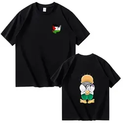 Handala T-shirt Men Fashion Summer Cotton Short Sleeve T Shirt Women Cool Casual Harajuku Hip Hop Streetwear Tee Tops Camiseta
