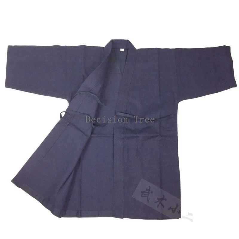 2025 pure cotton breathable cosplay kendo costume japanese wushu training daily uniform simple comfortable durable kendo uniform