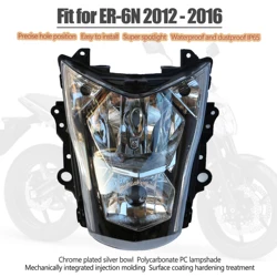 Fit For 2012 - 2016 Kawasaki ER650 ER-6N ER6N Motorcycle Front Headlight Headlamp Assembly Ninja 650 2013 2014 2015