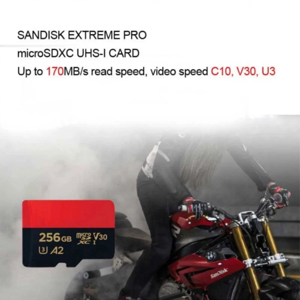 

For Samsung High-speed A2 U3 flash Card genuine SD card up to 1024G Mobile Phone Drone Camera 170MB/S red and black memory card