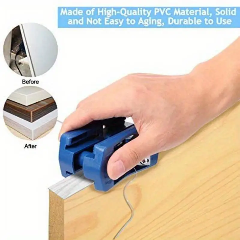 

Double Edge Trimmer Side Banding Machine Wood Head Tail Trimming for Plastic PVC Plywood Manual Woodworking Hand Tools