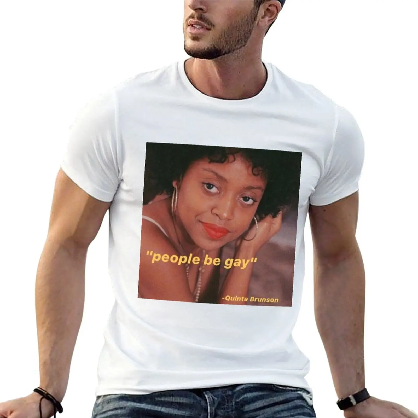 Abbott Elementary T-Shirt korean fashion baggy shirts mens t shirts pack