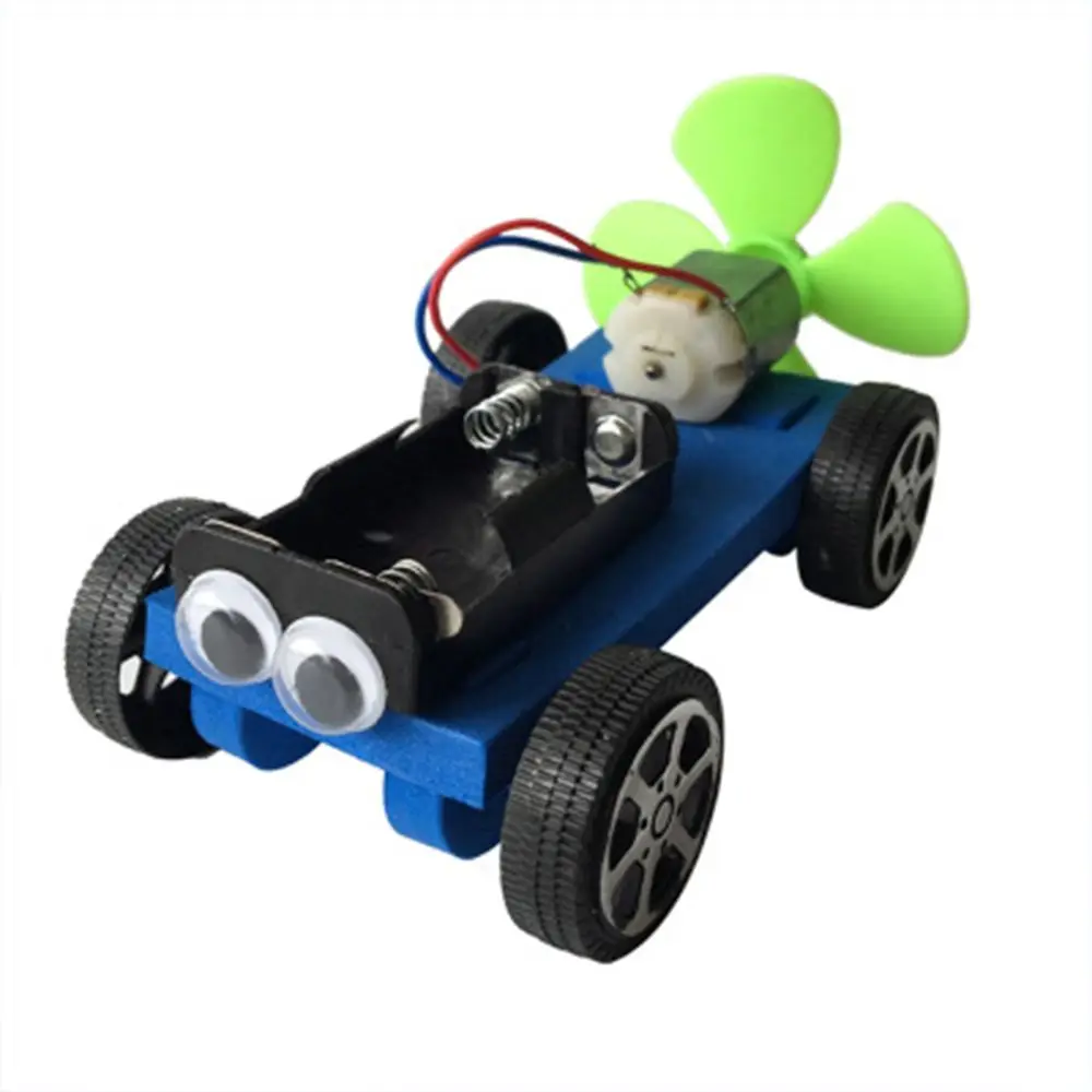 

DIY Wind Power Car Assemble Science Model Materials Kits School Projects Teaching Kids Educational Toys Puzzle Equipment Toys