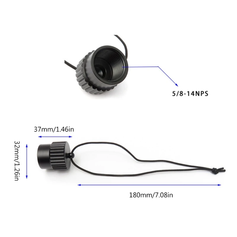 Scubas Diving Regulator Dust Caps, Replacement Cover, Practical Accessory for Underwater Diving DIN Regulator