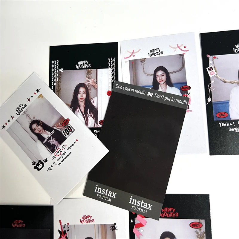 8 sztuk / zestaw KPOP BABYMONSTER Album HAPPY 1000 DAYS LOMO Card Tea Lu Bao Monster Photo Card AHYEON HARAM RORA RUKA ASA Pocztówka