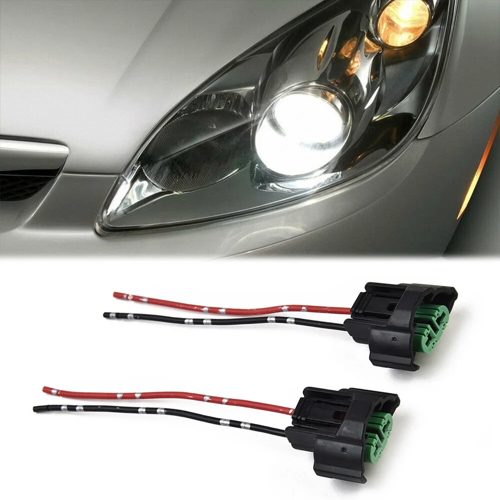 Replacement Light Socket Socket Female Connector High-quality Light Plastic Wiring Harness 2 Pcs Accessor Replacement