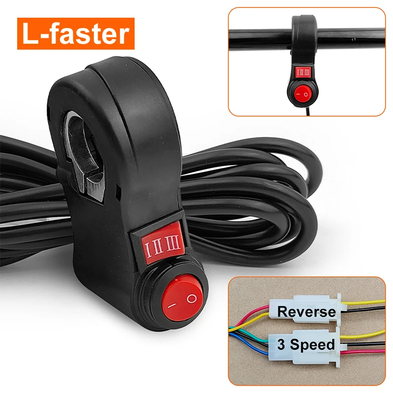 L-faster Contrôleur Moteur 24V 36V 48V 500W Pour Moteur Brossé - Contrôleur Vitesse DC