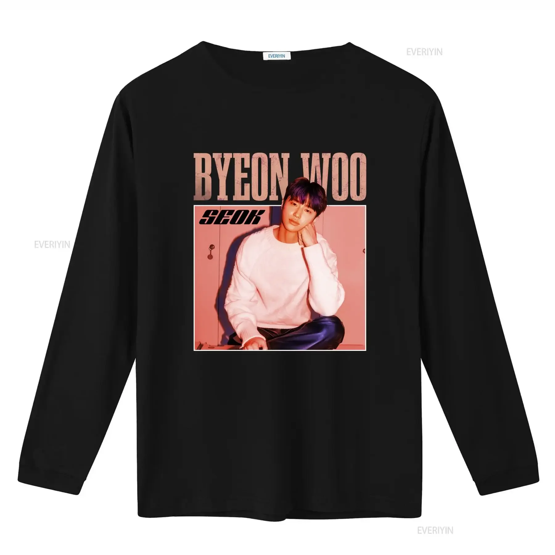 Limited Edition Seok Byeon Woo Kdrama Korean Pop Vintage Style T Shirt vintage Washed Unisex Stretched Breathable Casual