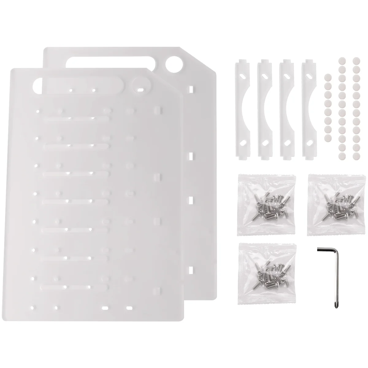Jaula para disco duro HDD de 3,5 pulgadas, jaula para HDD de 8x3,5 pulgadas, caja de disco duro DIY para expansión de almacenamiento de computadora de minería BTC