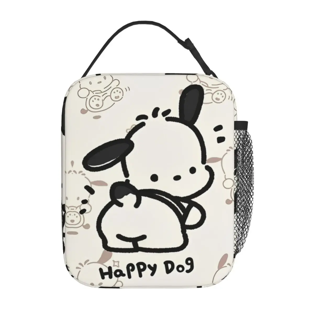 

Pochacco Backside Pattern Insulated Lunch Bag Large Lunch Container Cooler Bag Tote Lunch Box Office Outdoor Men Women