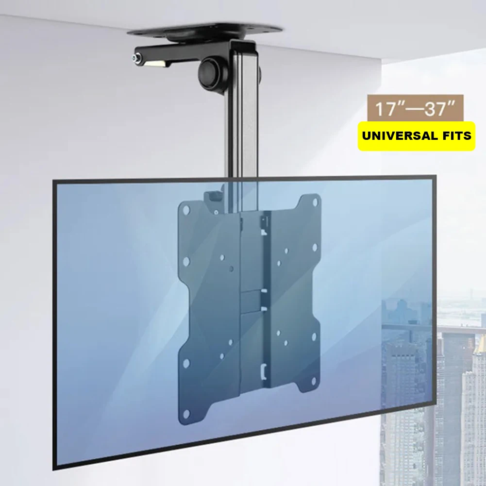

TV Mount Fits 17-37 inches TV For RV Trailer RV TV bracket Ceiling mounted TV bracket Folding TV screen bracket