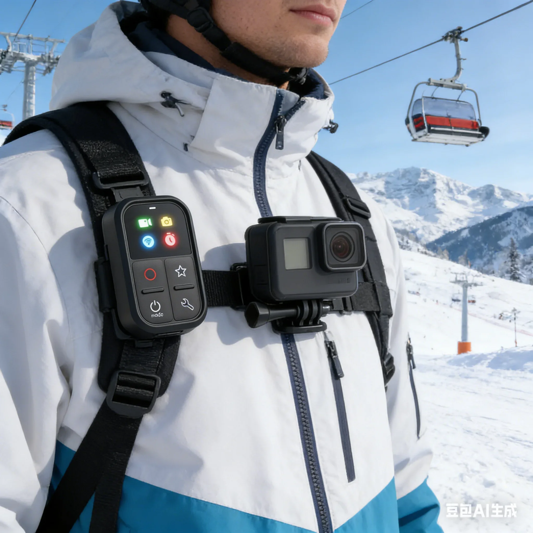

Водонепроницаемый беспроводной пульт дистанционного управления для Gopro13/12/11/10/9/8/MAX, компактный пульт управления затвором для селфи и экшн-камер, аксессуары
