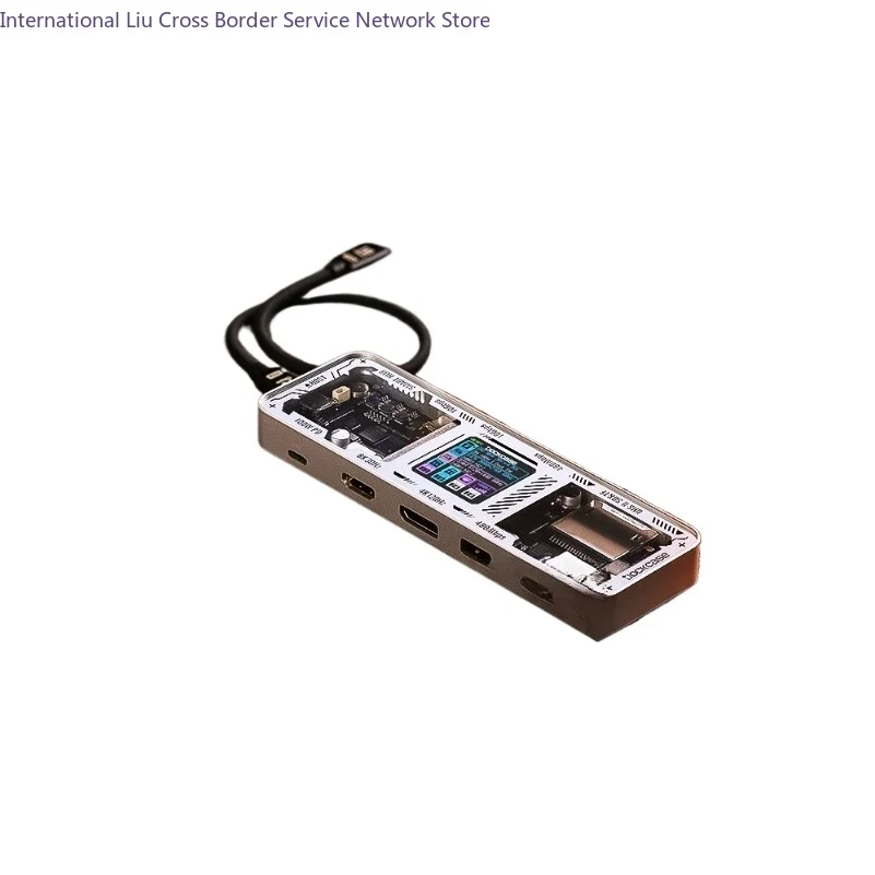 Laptop Tablet HDMI Screen Projection 8K Converter DP Gigabit Ethernet Port TF/SD Card Reader USB