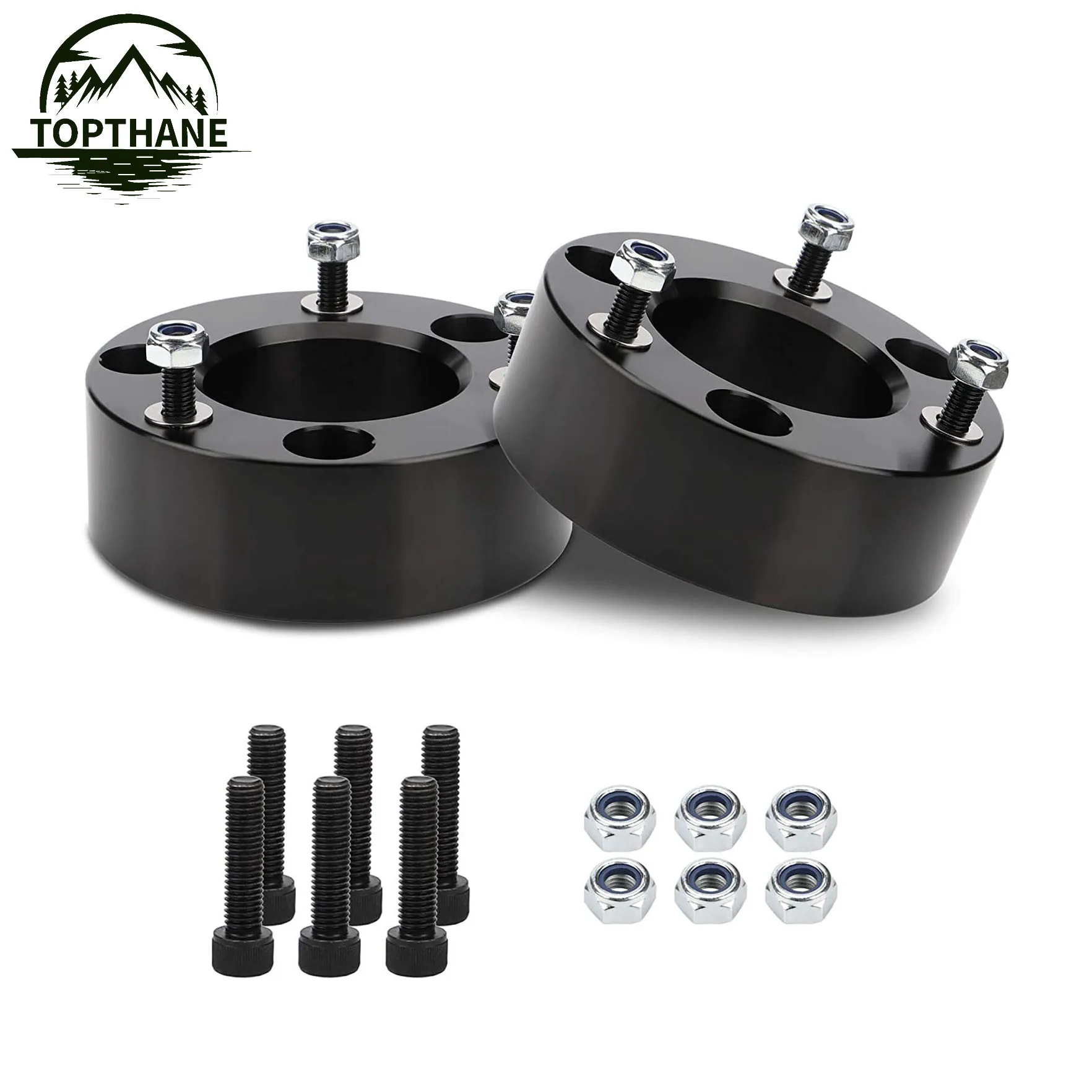 Front Suspension Lift Up Kits for 04-20 F150 2WD 4WD Shocks Absorber Spring Raise 3 inch Leveling Lift Kit Forged Strut Spacers