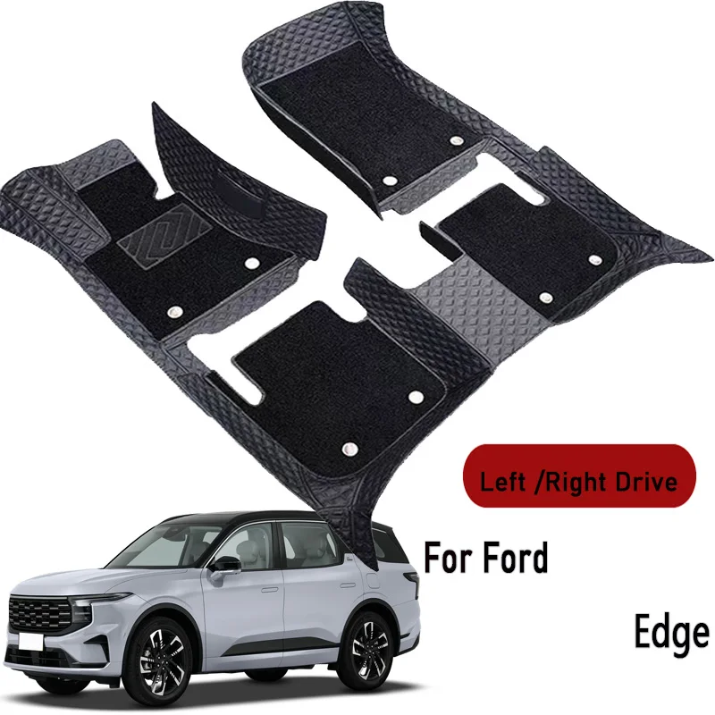 Car floor mats for Ford Edge 2009 2010 2011 2012-2013 Customauto foot Pads automobile carpet cover interior accessories