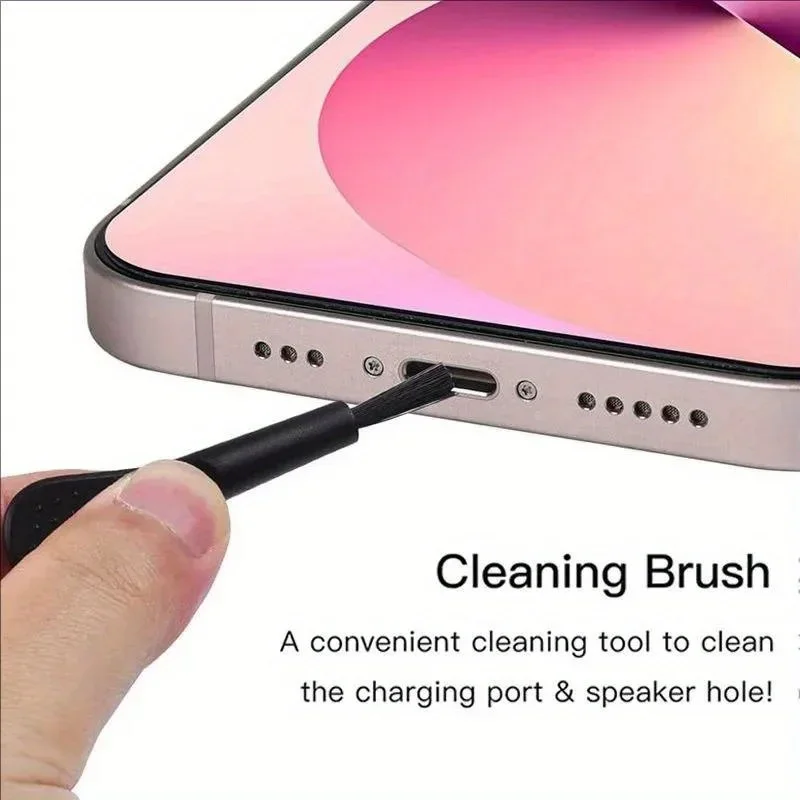 66pcs Universal Dust Removal Cleaner Tool Kit Phone Charging Port Cleaner Smartphone Speaker Covers for AirPods, MacBook Earbuds