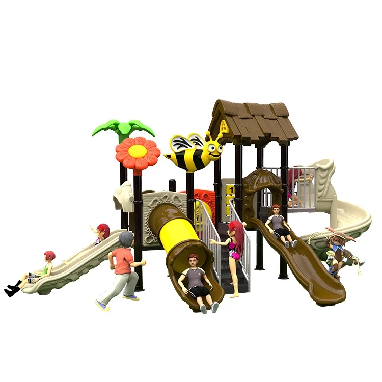 Hot Sale Commercial Equipment Amusement Park Facilities Slide Play Set Outdoor Kids Playground