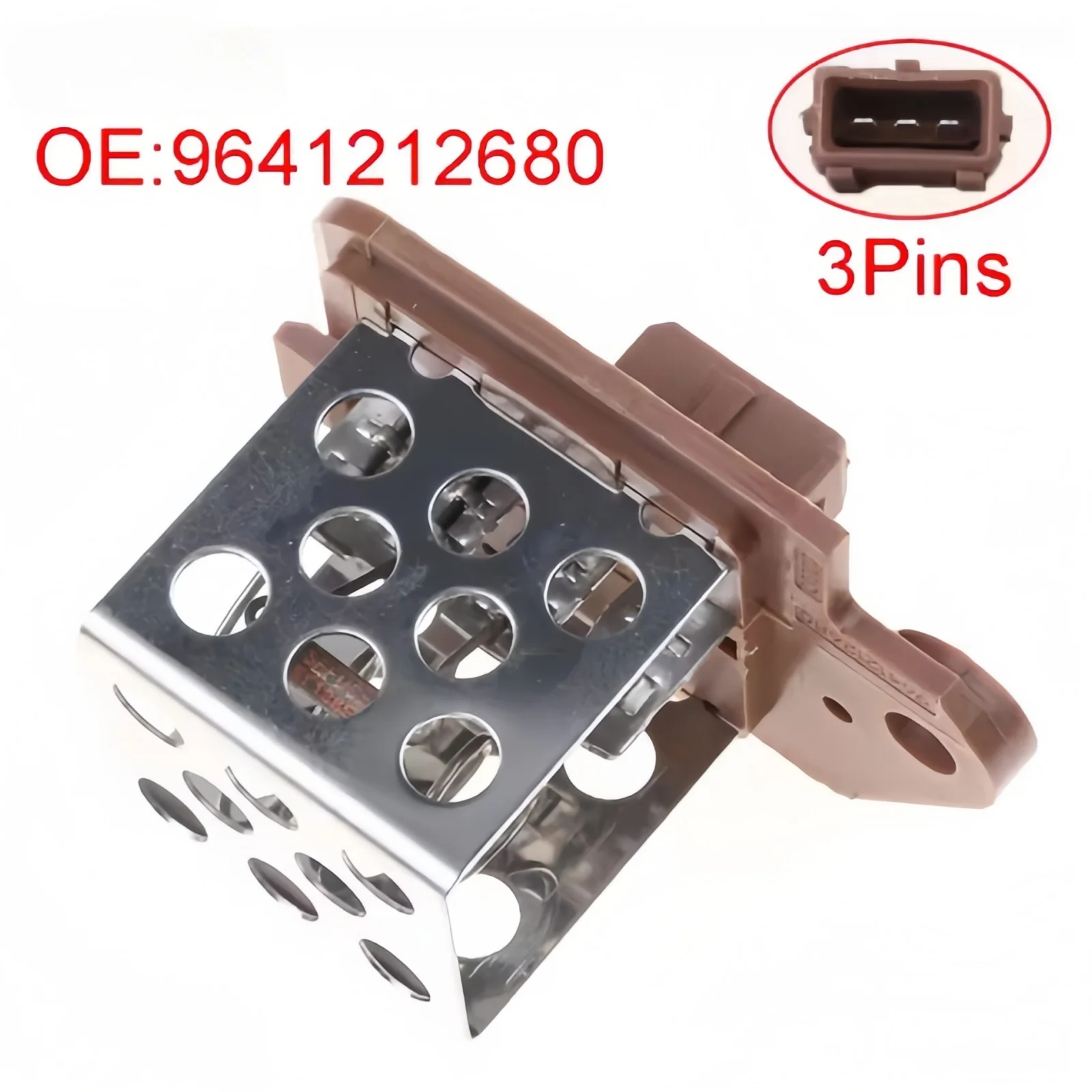 

New AC Blower Motor Radiator Fan Resistor For Citroen Xsara Picasso 9641212680