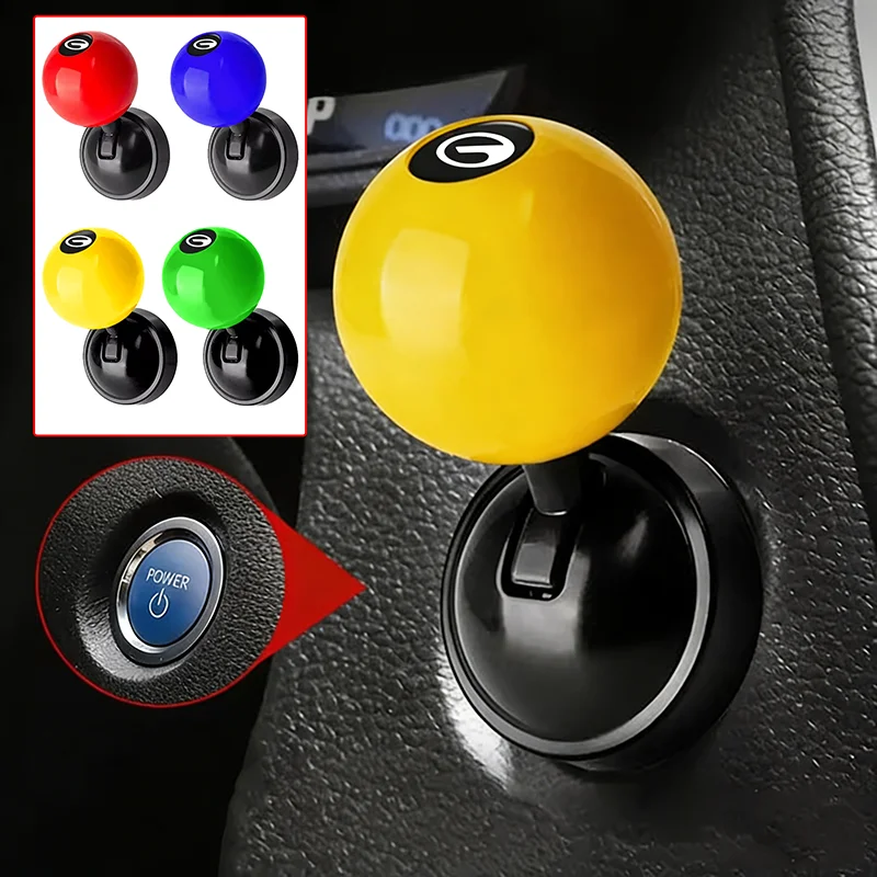 Car Engine Switch Button Sticker Start Stop Joystick Cover Decoration for Trumpchi Empow GAC GS4 GS8 M8 PHEV GS3 GX Traveller