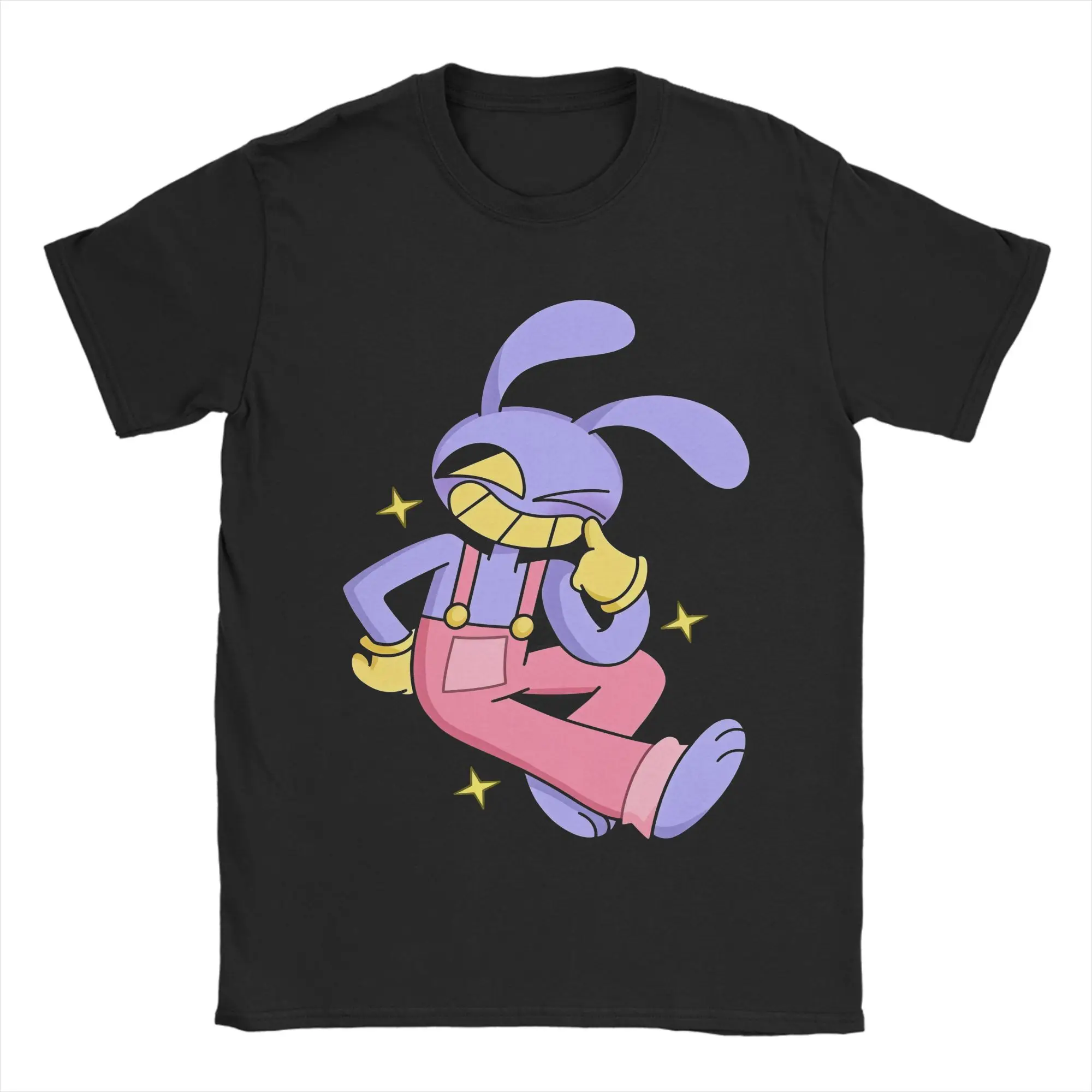 Jax Cartoon Digitals Circus T Shirts Men's  Cotton Humorous T-Shirts Round Neck Tee Shirt Short Sleeve Clothing New Arrival