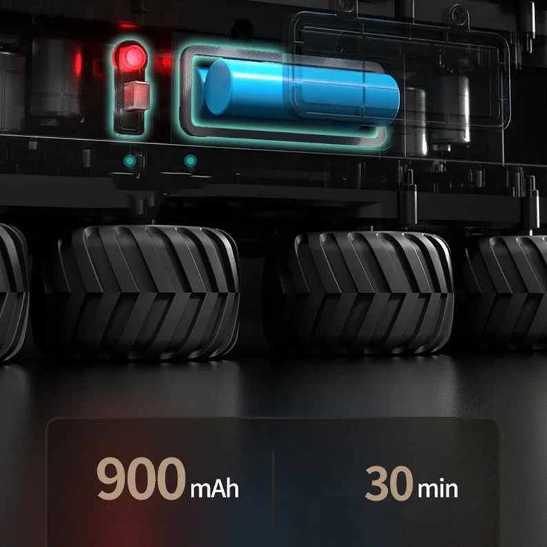 8-Wheel Drive All Terrain off Road Remote Control Truck 2.4G 2 To 1 360° Rotation Waterproof  Amphibious RC Truck Car Truck Toy