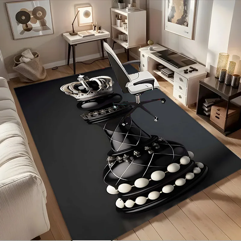 

VIKAMA e-Sports Room Chairs Carpet Study Desk Wheelchair Cushion Bedroom Dressing Table Office Computer Chair Rug, Home Decor