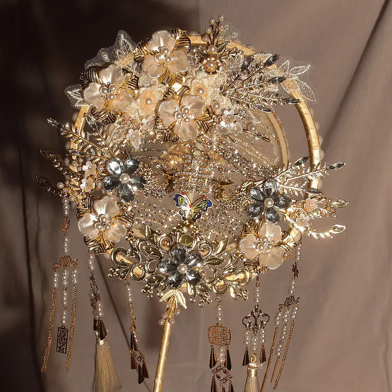 Golden Champagne Group Fan Advanced Heavy Industry Face Cover
