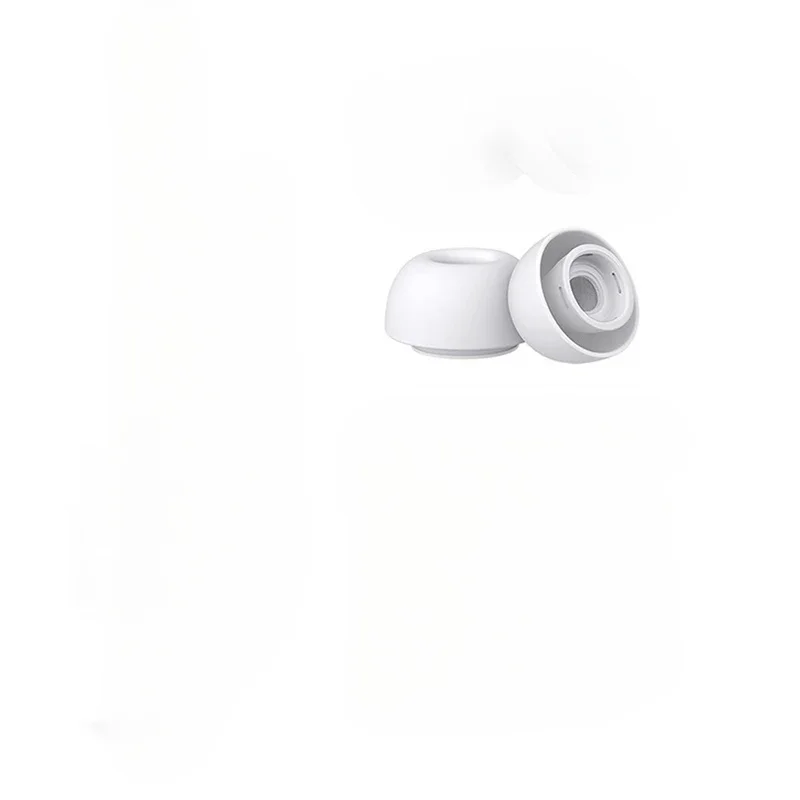 4 Paar Flüssigsilikon-Ohrstöpsel für Airpods Pro 1 2 Geräuschreduzierende Ohrpolster Ohrstöpsel Ohrkappen mit Reinigungsstift