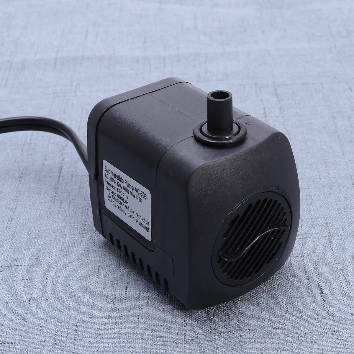 

10W Submersible Water Pump for Aquarium Ponds Fish Tank Mini Pressure 12V Multifunction Energy Saving Low Noise Adjustable Flow
