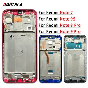 Bilashmart Xiaomi Redmi Note 7 8 9S 9 Pro Middle Frame Housing Bezel LCD Supporting Front Frame Repair Parts