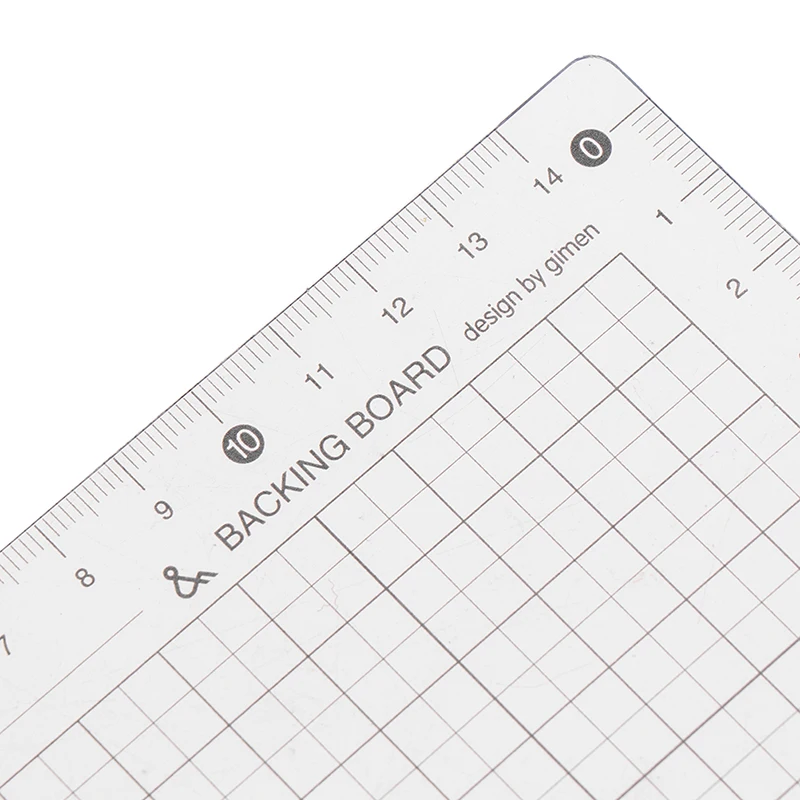 PVC Grid Sewing Cutting Mats Transparent Ruler Board A4 A5Students Writing Desk Pad Drawing Clipboard Measuring Supplies