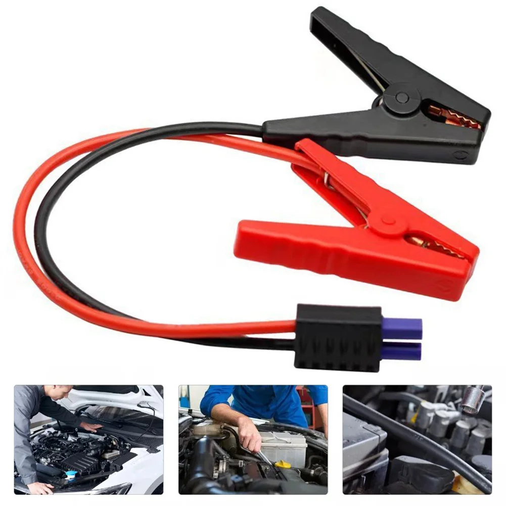 Car Booster Battery Jump Cable Metal Plastic For Jump Starters Car Storage Battery Clip Start Power Cable Clamp EC5 Connector