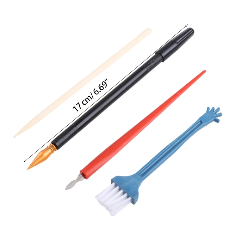 Dụng cụ vẽ vết xước để vẽ giấy bằng mực sửa chữa bút xước đầu