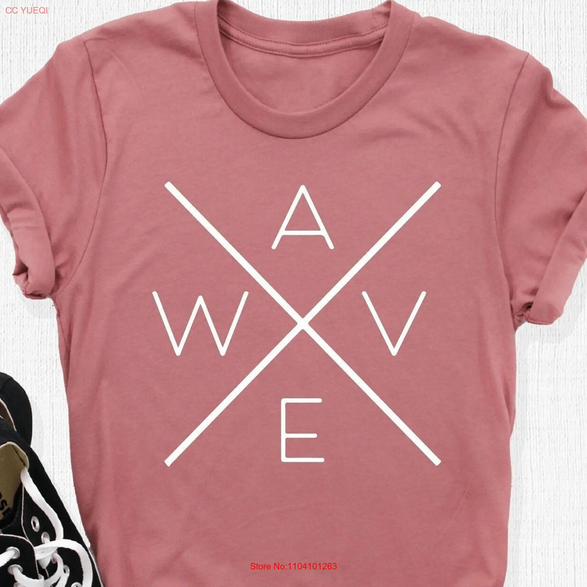 Wave T Shirt Sea Waves Summer Vacation s Beach Vacay long or short sleeves