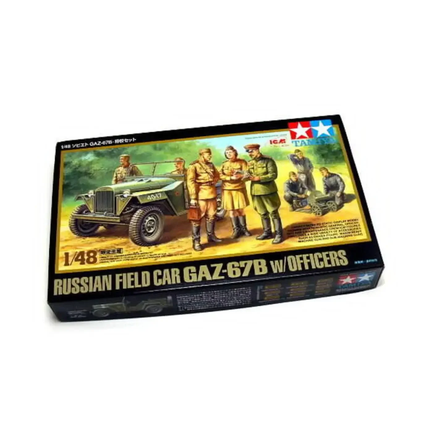 

TAMIYA 89767 Military Model 1/48 Russian Field Car GAZ-67B Scale Hobby