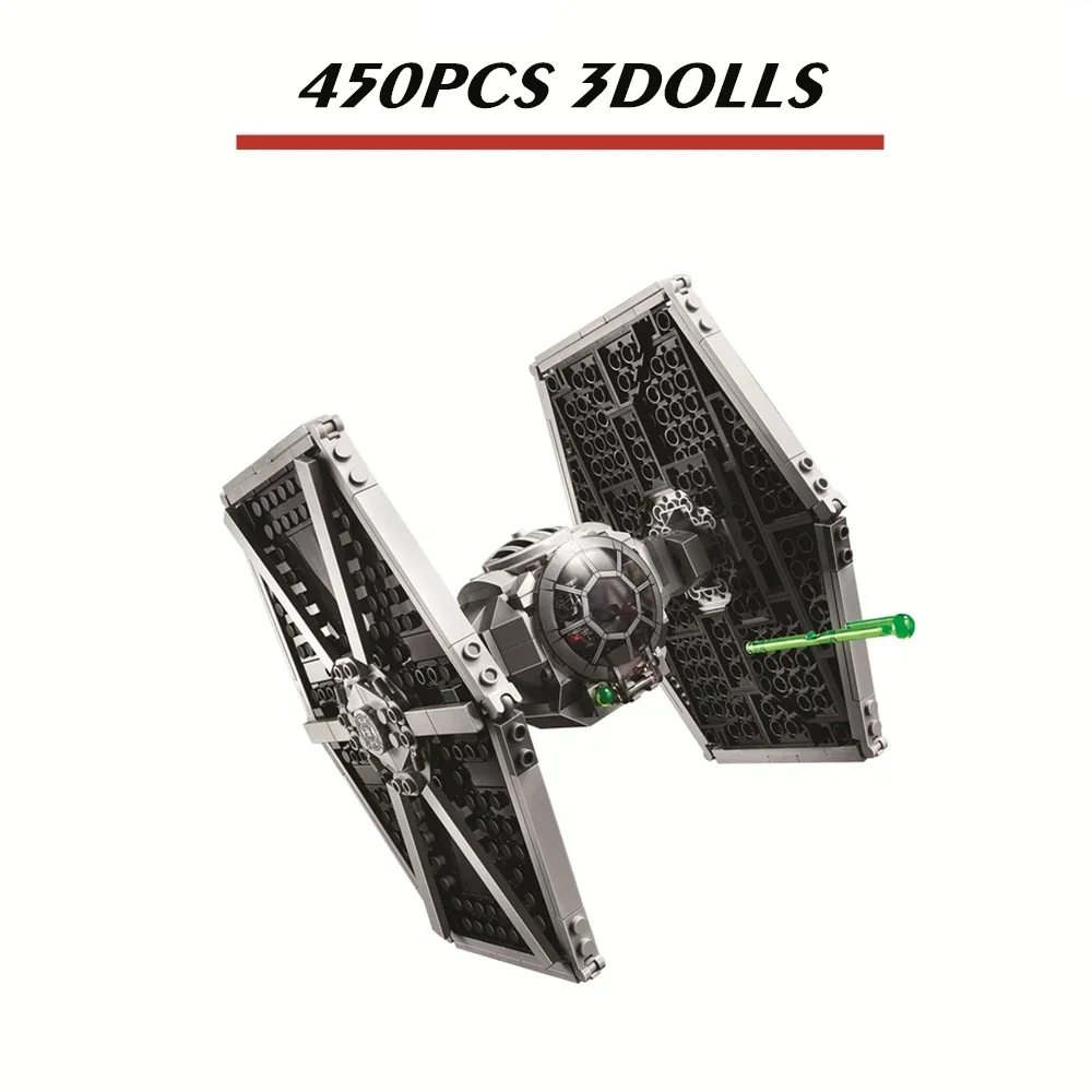 NEW Tie Fighter Stars Fighter Space Wars Figures FIT 75300 Model Building Blocks Bricks Kids Boys Toys Gift