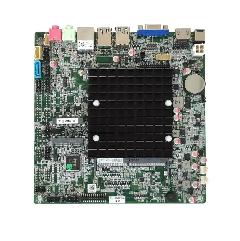 Wholesale High Performance Mini PCIE M415F Motherboard Support Celeron CPU 4k HD_MI LVDS for Industrial Automation