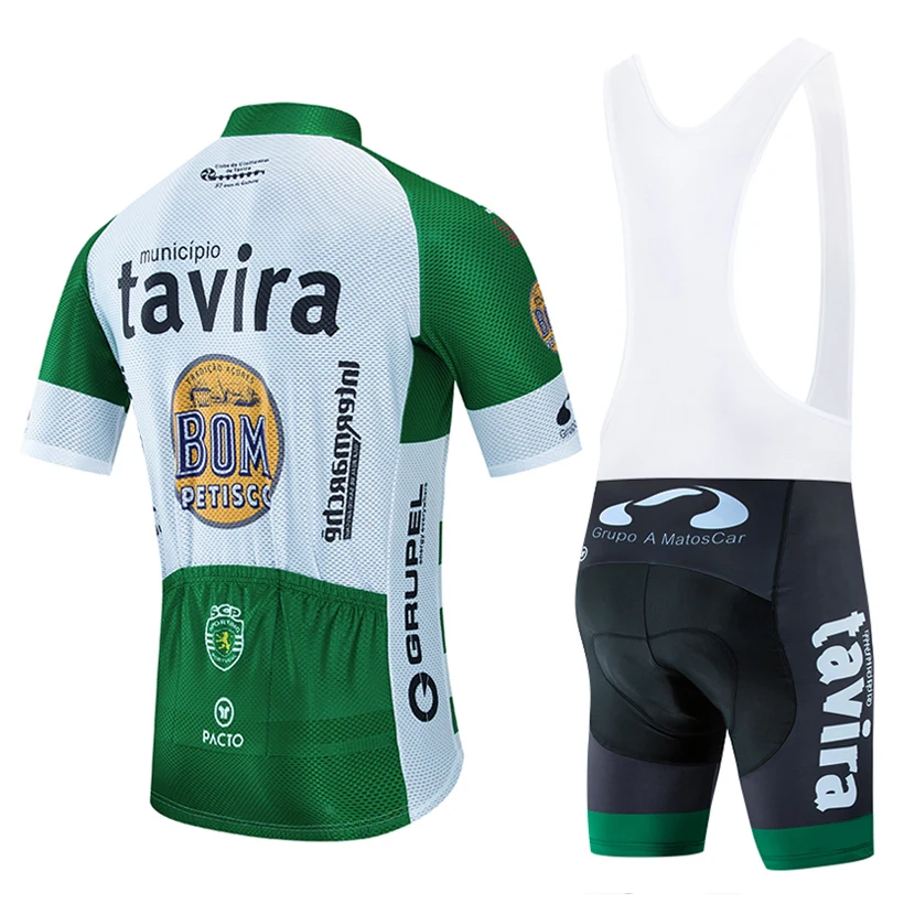 Team Tavira Short Sleeves Cycling Jersey 20D Fluor Bike Pants Men‘s Women Summer MTB BICYCLE Shirts Maillot Culotte Wear