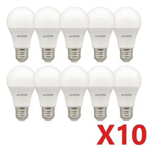 10 pz/lotto lampadina A LED E27 AC 110V 220V 3W 8W 9W 12W 15W 18W 20W 24W LED A60 G45 lampada Risparmio Lampadine Bianco Caldo Freddo per la Luce Domestica