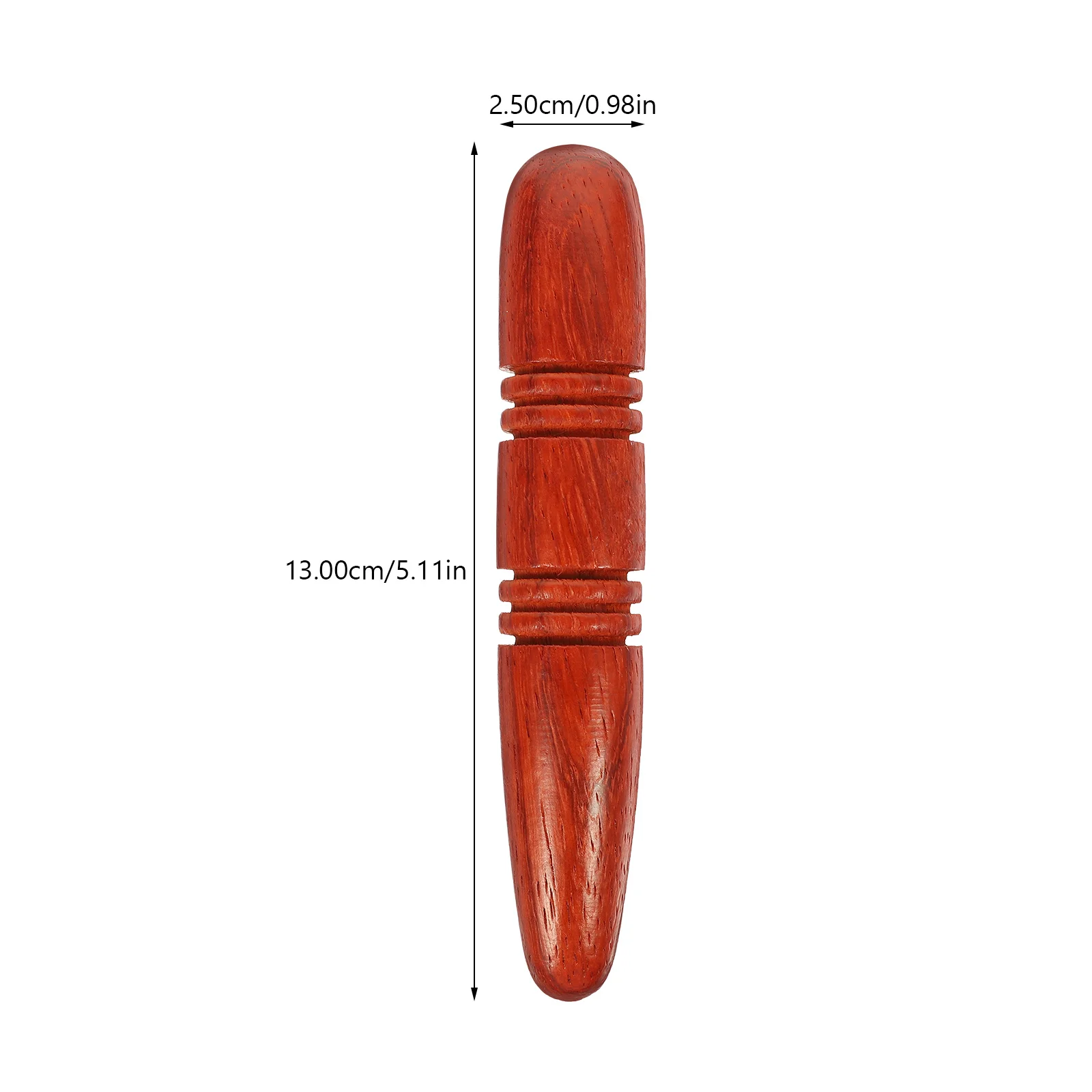 

2 шт. деревянные массажные палочки для ног, рук, рефлексотерапия, портативный массажер с гладкими краями, ролик из натурального дерева